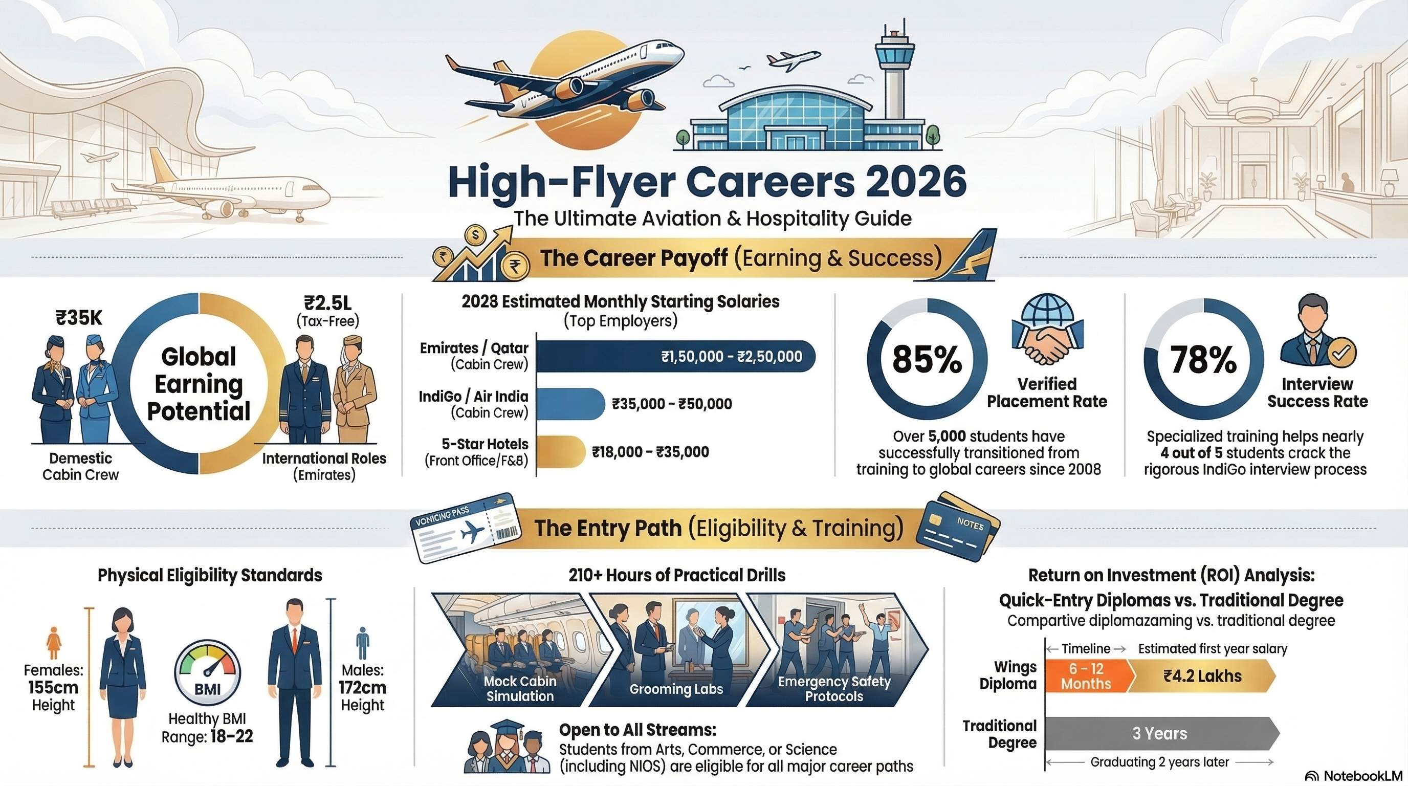 Hotel Management Course in Godhra 2026: Training Near Panchmahal - Hotel Mgmt career guide from Wings Institute Vadodara Gujarat